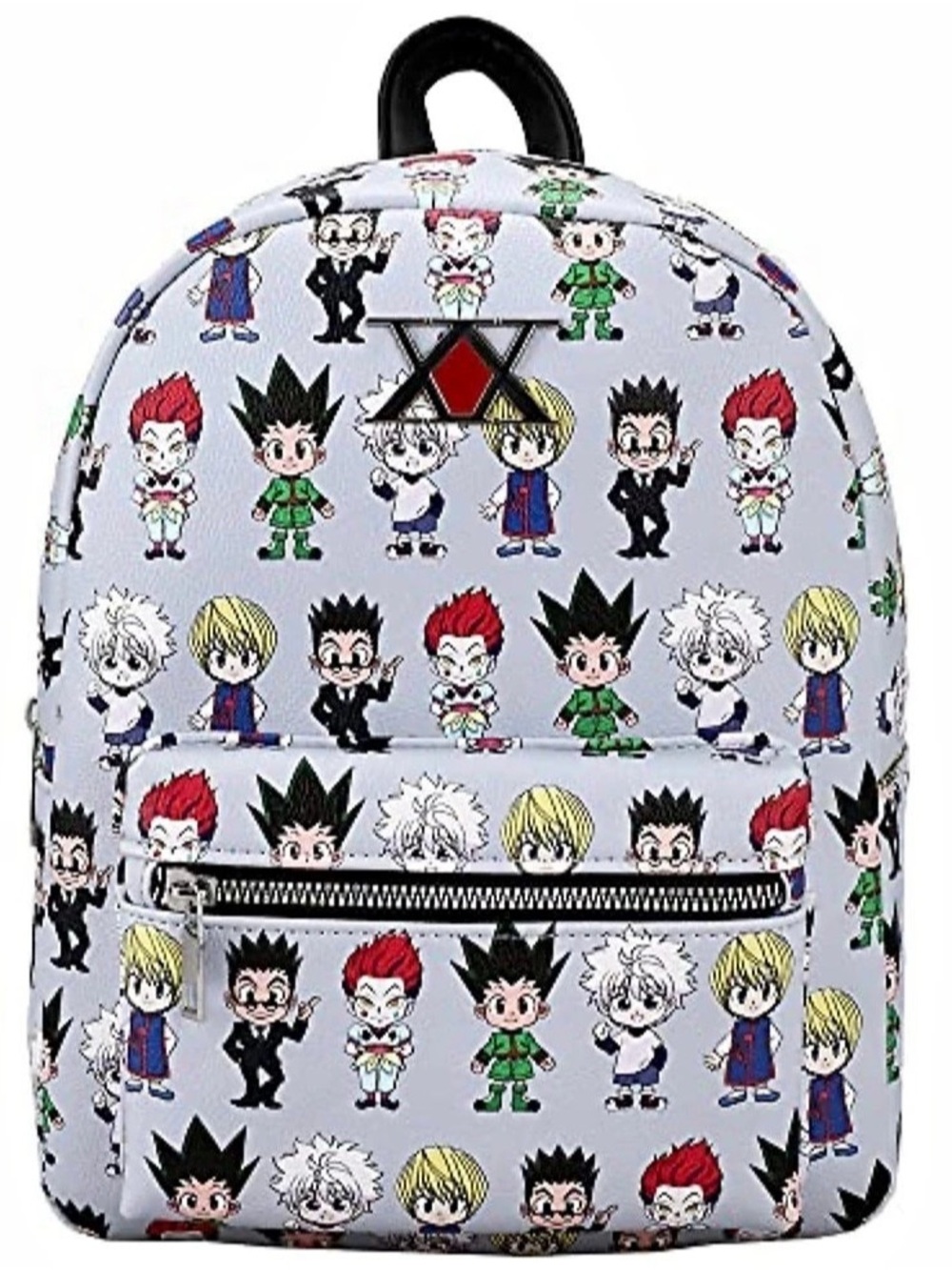 Bioworld Hunter x Hunter Chibi AOP Mini Backpack Colorful Anime Fan Bag